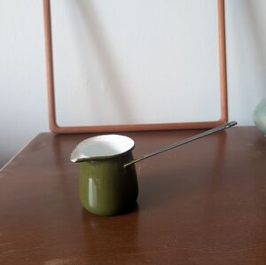 Vintage Enamel Turkish Coffee Pot